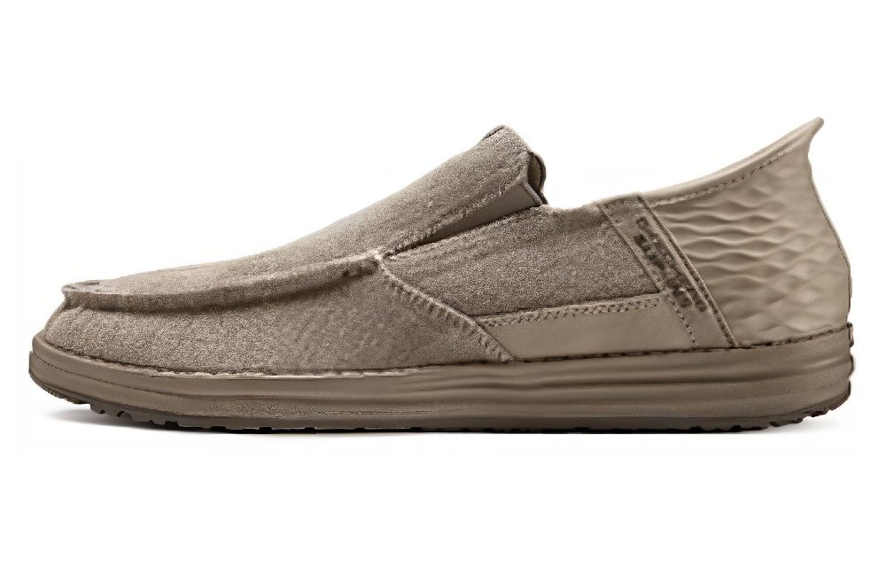 Skechers Low Top Casual Shoes Men's Taupe
