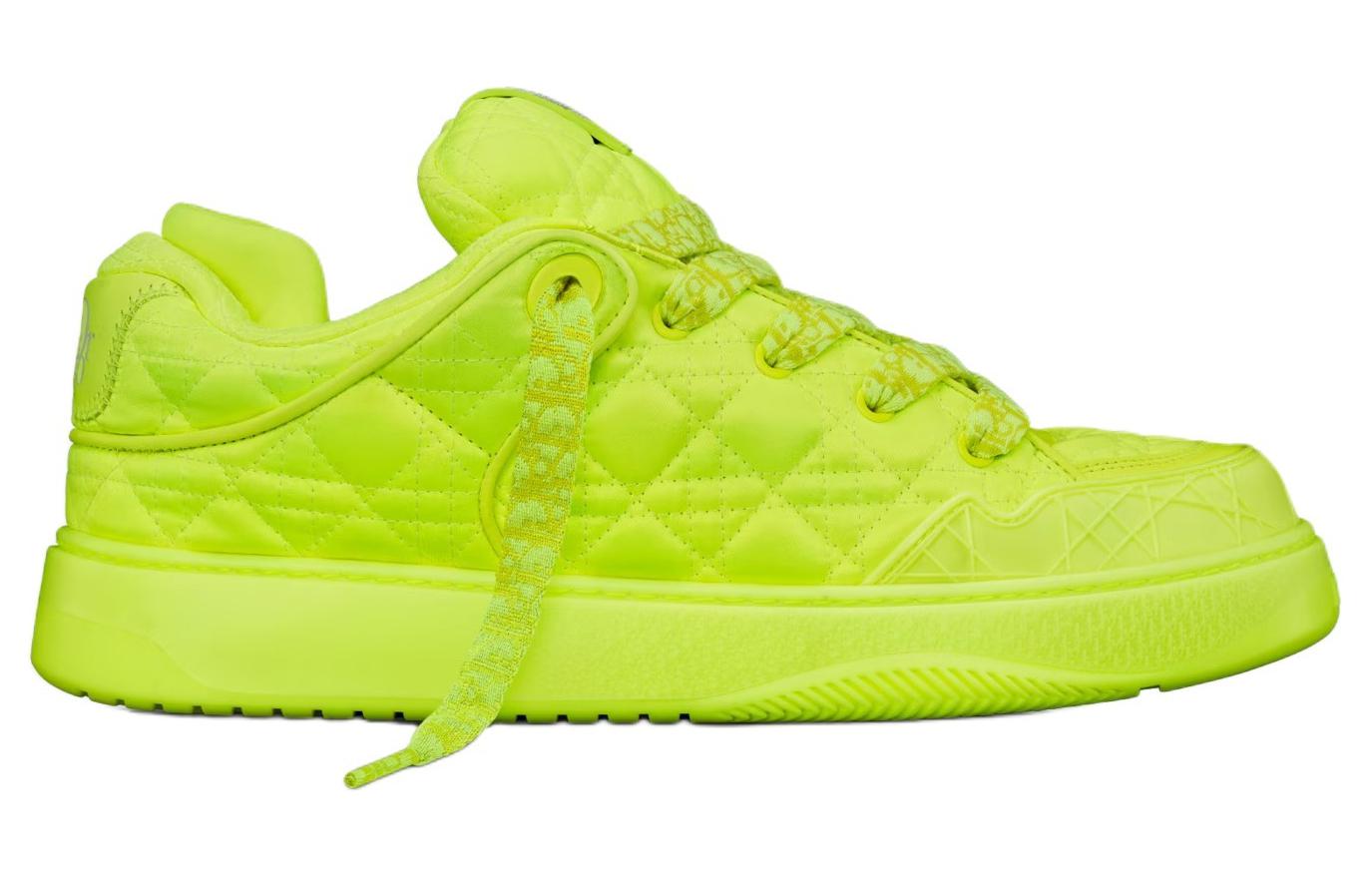 DIOR B9S Skater Fluorescent Yellow Numbered