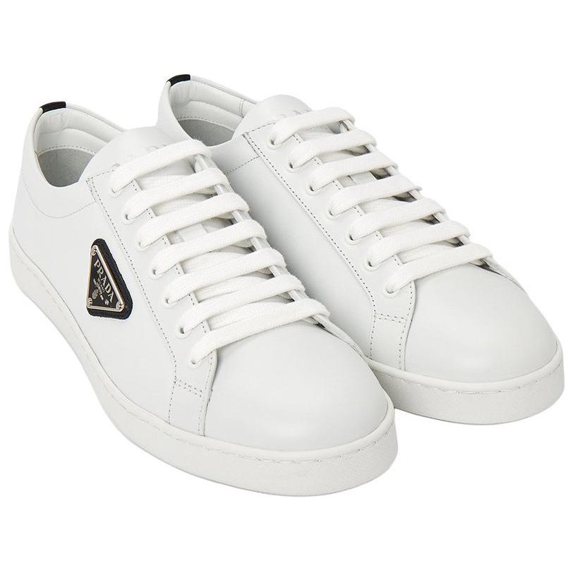 PRADA Stylish Skateboarding Shoes Men's White Black купить в интернет-магазине Yoocart с быстрой доставкой по России.