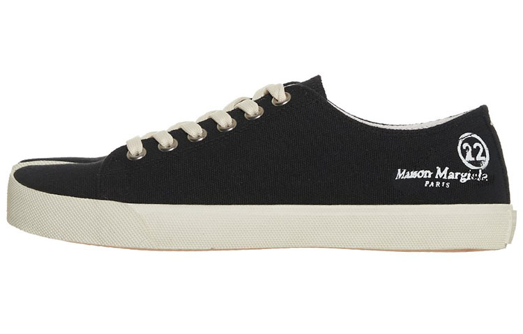 Maison Margiela Tabi Stylish Skateboarding Shoes Women's Black Beige White
