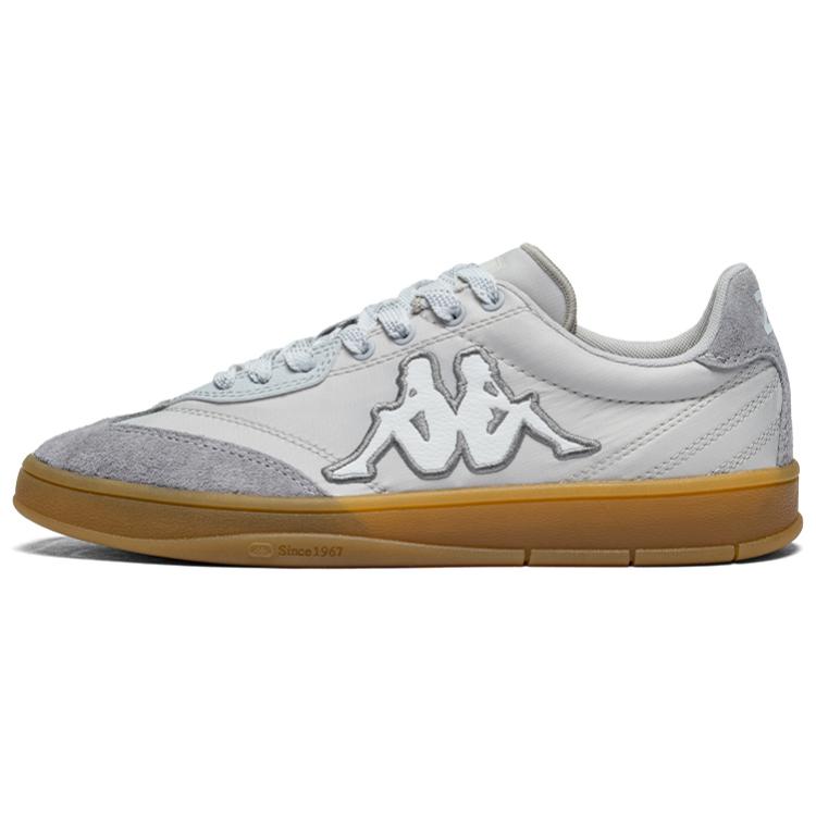 Kappa Tifo Abrasion Resistant Low Top Skateboard Shoes Unisex Cool Gray