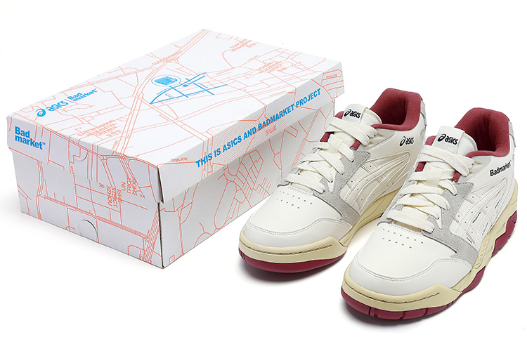 Asics X Badmarket GEL FUSE 'White Grey Red'