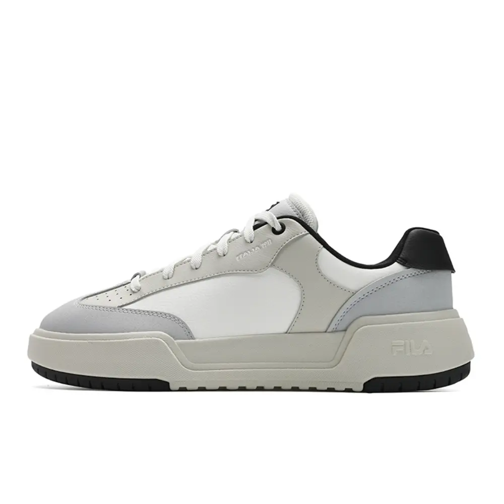 FILA DINAMICA Abrasion Resistant Low top Skateboard Shoes Men's White Gray