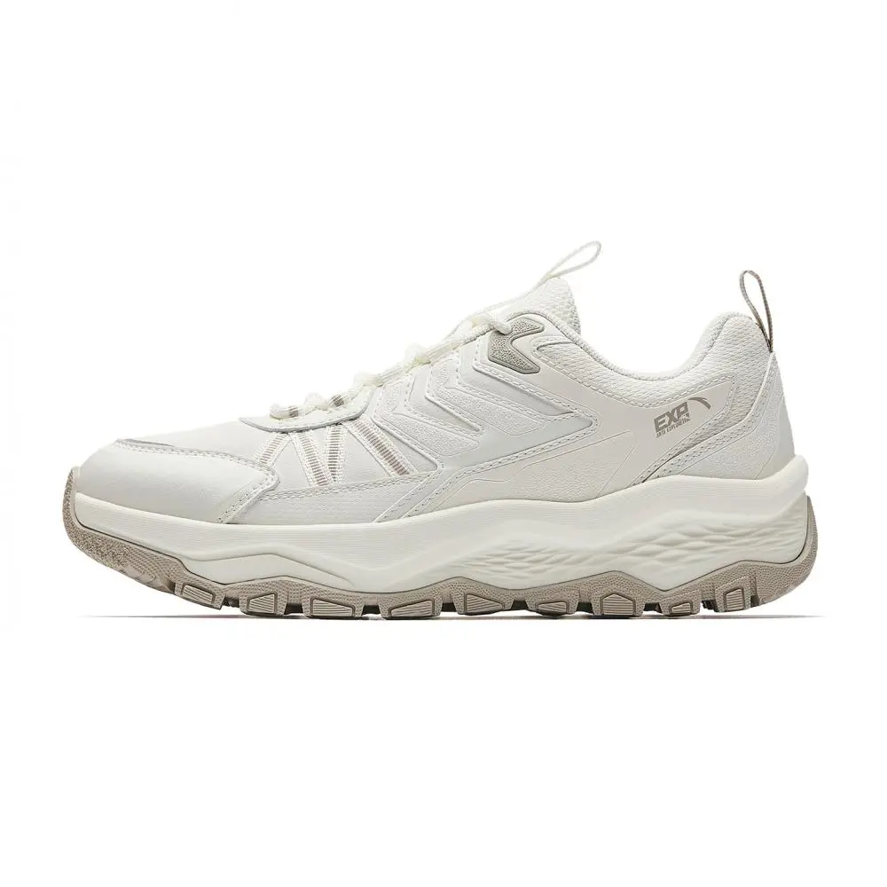 Anta Outdoor Versatile Trail Running Women's Ivory White/Plain Mist Gray