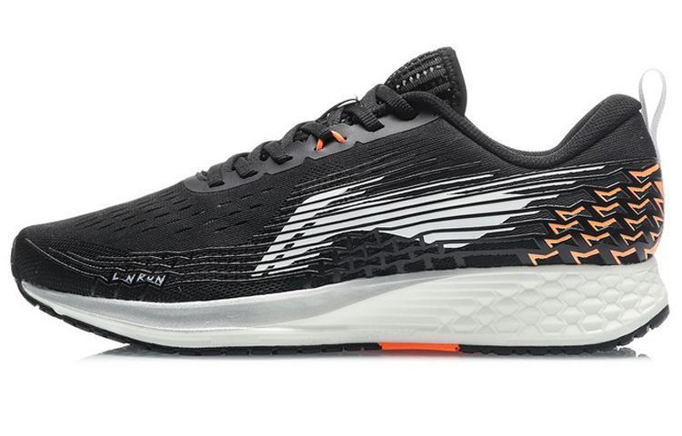 LiNing Red Hare 4 Cushioning Breathable Supportive Rebound Low-Top Running Shoes Men's Obsidian