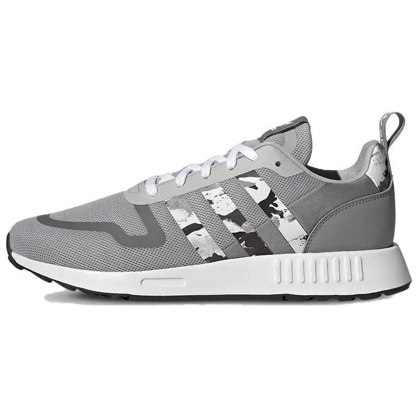 Adidas Originals Multi Cushioning Anti-Slip And Wear-Resistant Low-Top Casual Shoes Unisex Gray