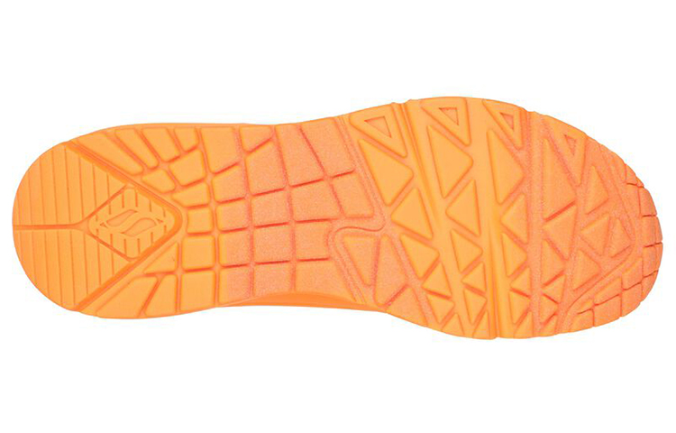 Skechers Uno Low Top Casual Shoes Women's Orange
