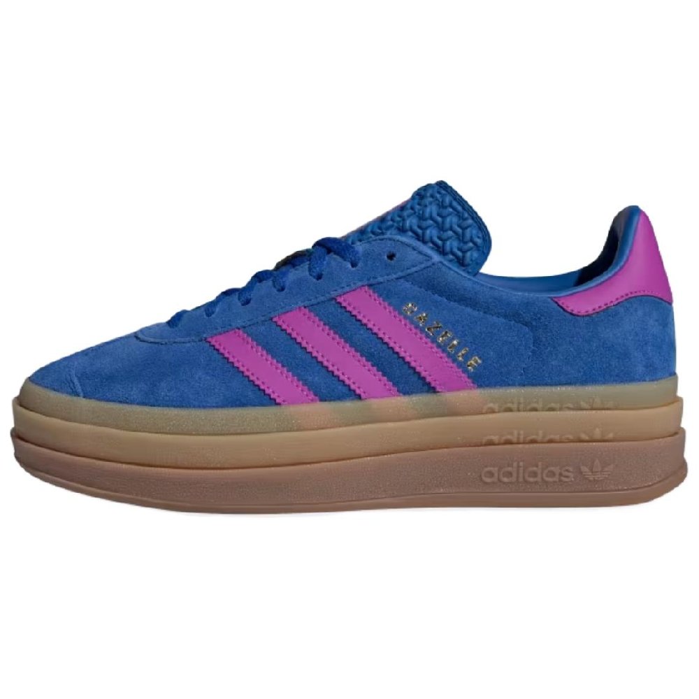 Adidas Gazelle Bold Bold Blue Lucid Pink Women's
