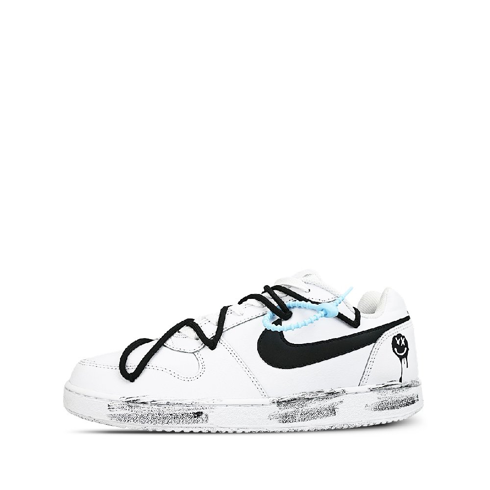 Nike EBERNON Abrasion Resistant Low top Skateboard Shoes Unisex White