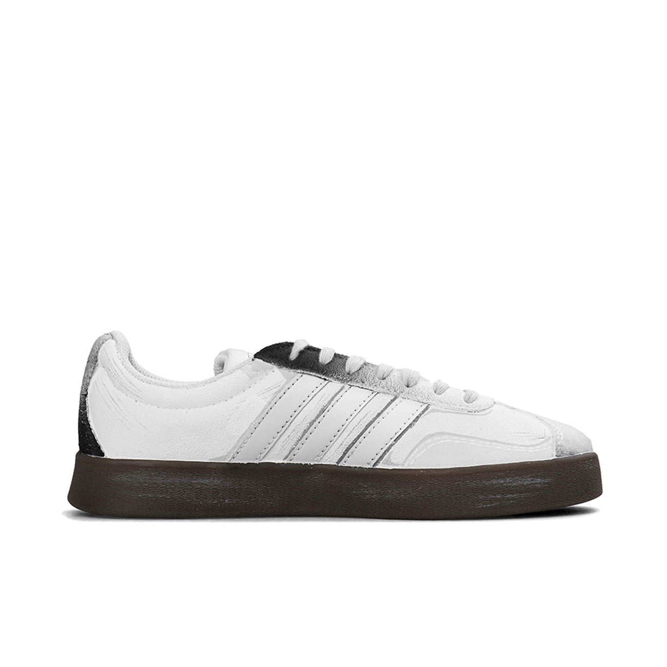 Adidas Neo VL Court 2.0 Free Panda, Butterfly Breathable Low Top Skateboard Shoes Unisex White