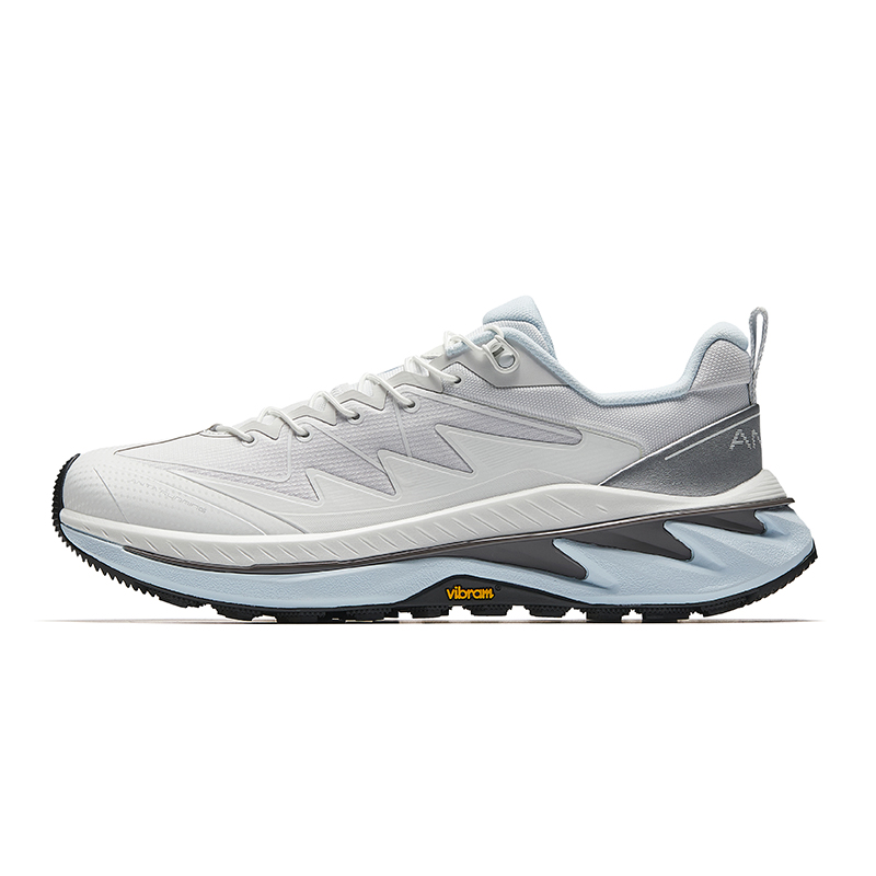Anta Running Collection Cushioning, Wear Resistant Low Top Casual Running Shoes Men's White