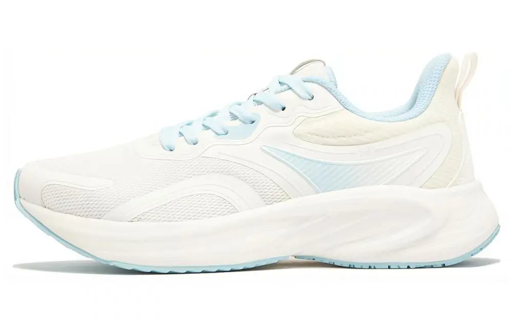361° Shock Absorbers Slip Resistant Abrasion Resistant Low top Running Shoes Women's White Blue