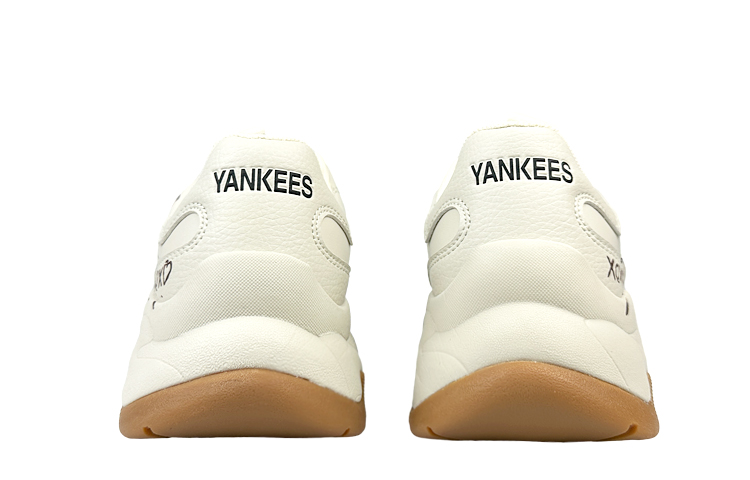 MLB Big Ball Chunky Low-Top Chunky Sneakers Unisex Beige Orange