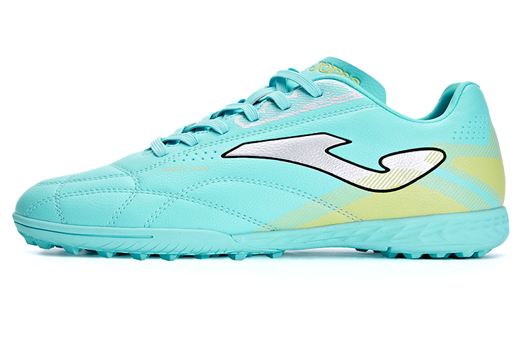 Joma TF Rubber Broken Studs Anti Slip Wear Resistant Soccer Shoes Men's Lake Blue