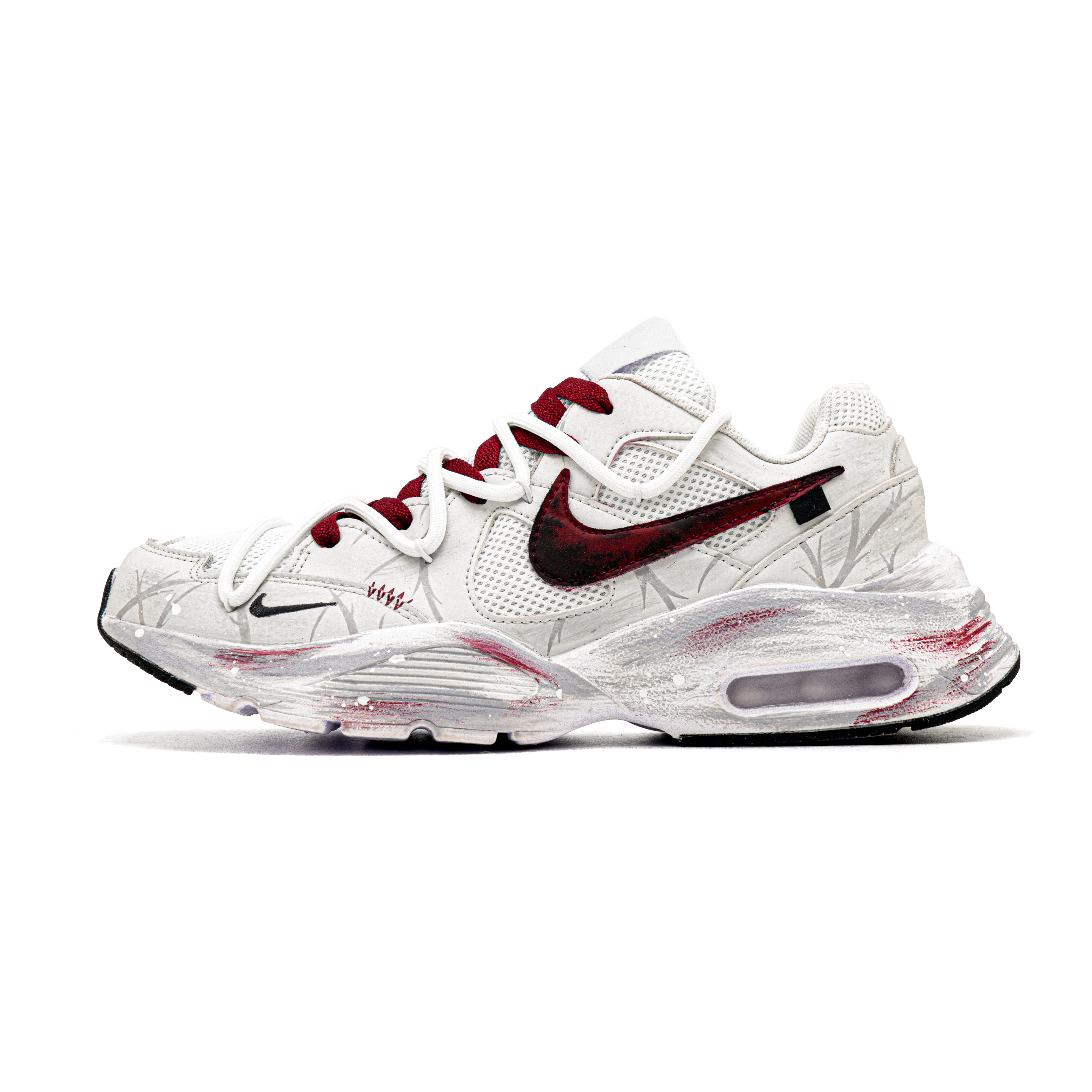 Nike Air Max Fusion Cushioning, Wear Resistant Low top Running Shoes Men's