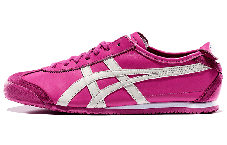 Onitsuka Tiger MEXICO 66 Casual Shoes Unisex Low-Top Rose Red/White