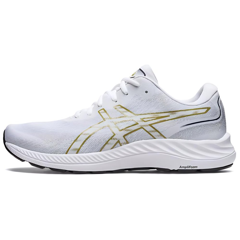 Asics Gel-Excite 9 Abrasion-Resistant Low-Top Running Shoes Men's White