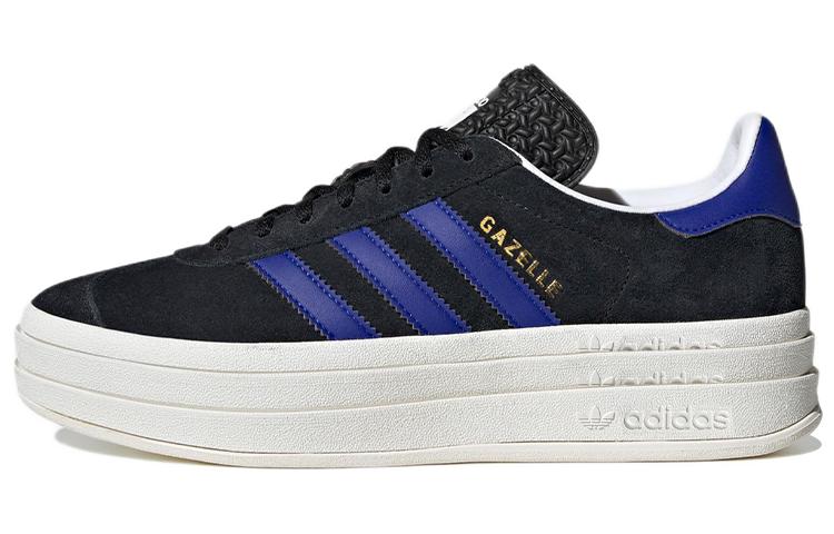 Adidas Gazelle Bold Core Black Lucid Blue Women's