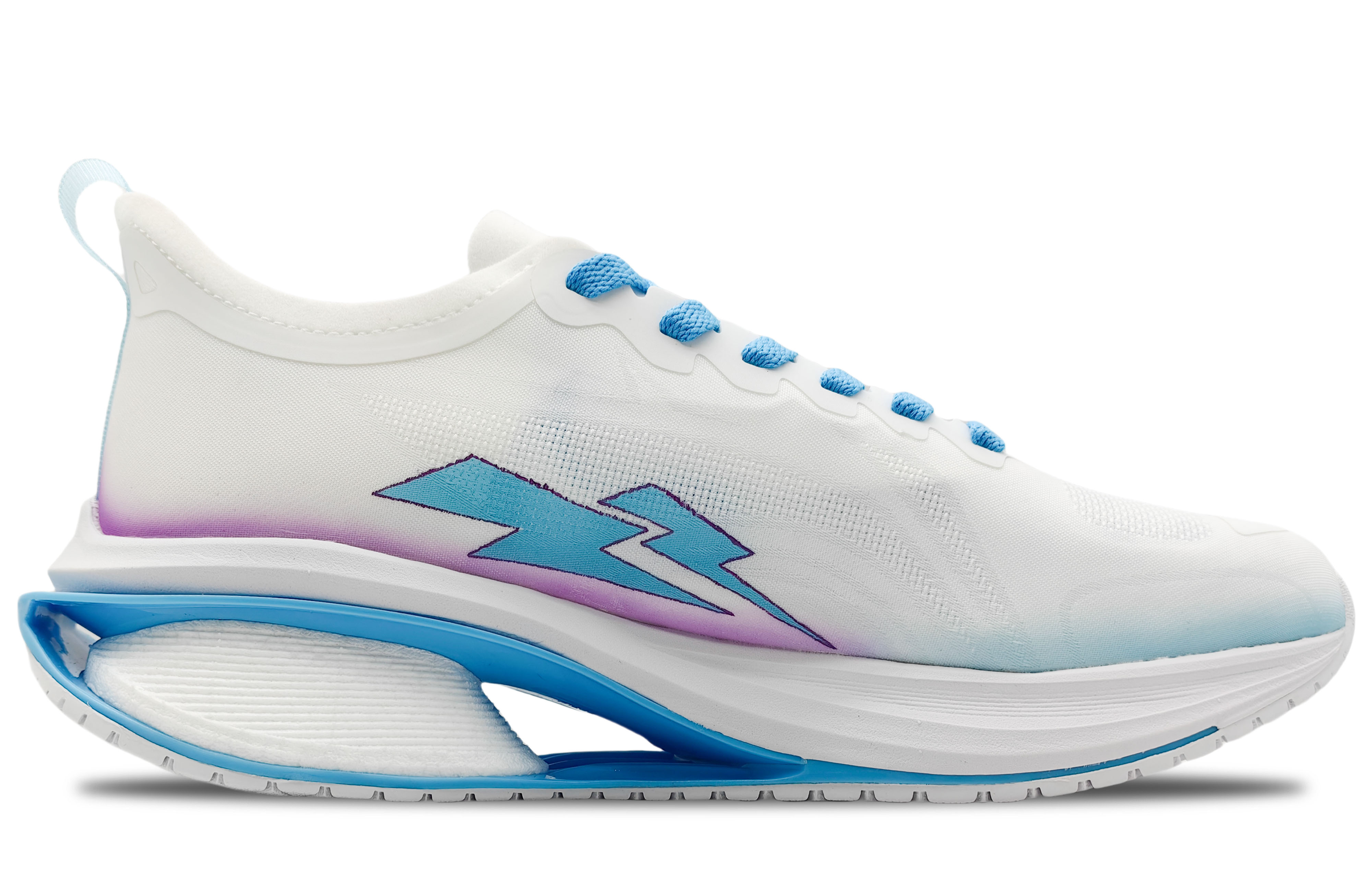 LiNing WuShi 5S 3.0 Anti-Slip And Wear-Resistant Breathable Low-Top Running Shoes Men's White Blue Purple купить в интернет-магазине Yoocart с быстрой доставкой по России.