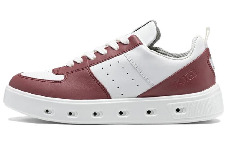 Ecco Low-Top Skateboard Shoes Women's Brick Red