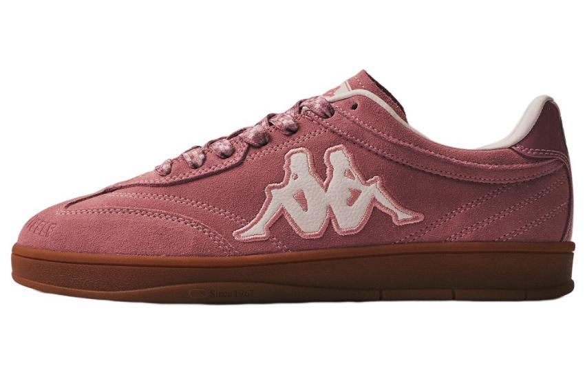 XIAJIAHUAN x Kappa Anti-Slip Wear-Resistant Low-Top Skateboard Shoes Unisex Pink