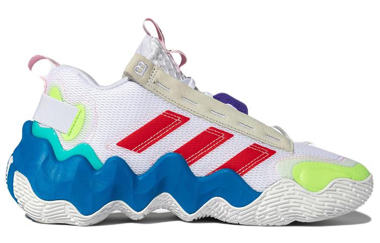 Adidas Exhibit B Wear resistant Non Slip White Green Blue купить в интернет-магазине Yoocart с быстрой доставкой по России.