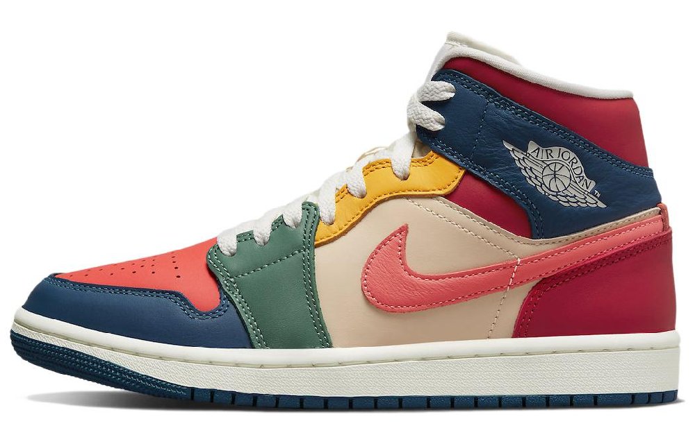 JORDAN 1 Mid Se Multi Color 2022 Women's