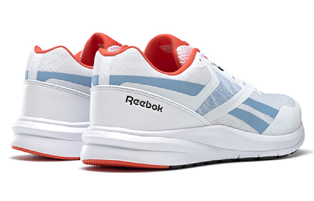 Reebok Runner 4.0 Abrasion Resistant Slip Resistant Low Top Running Shoes Men's White