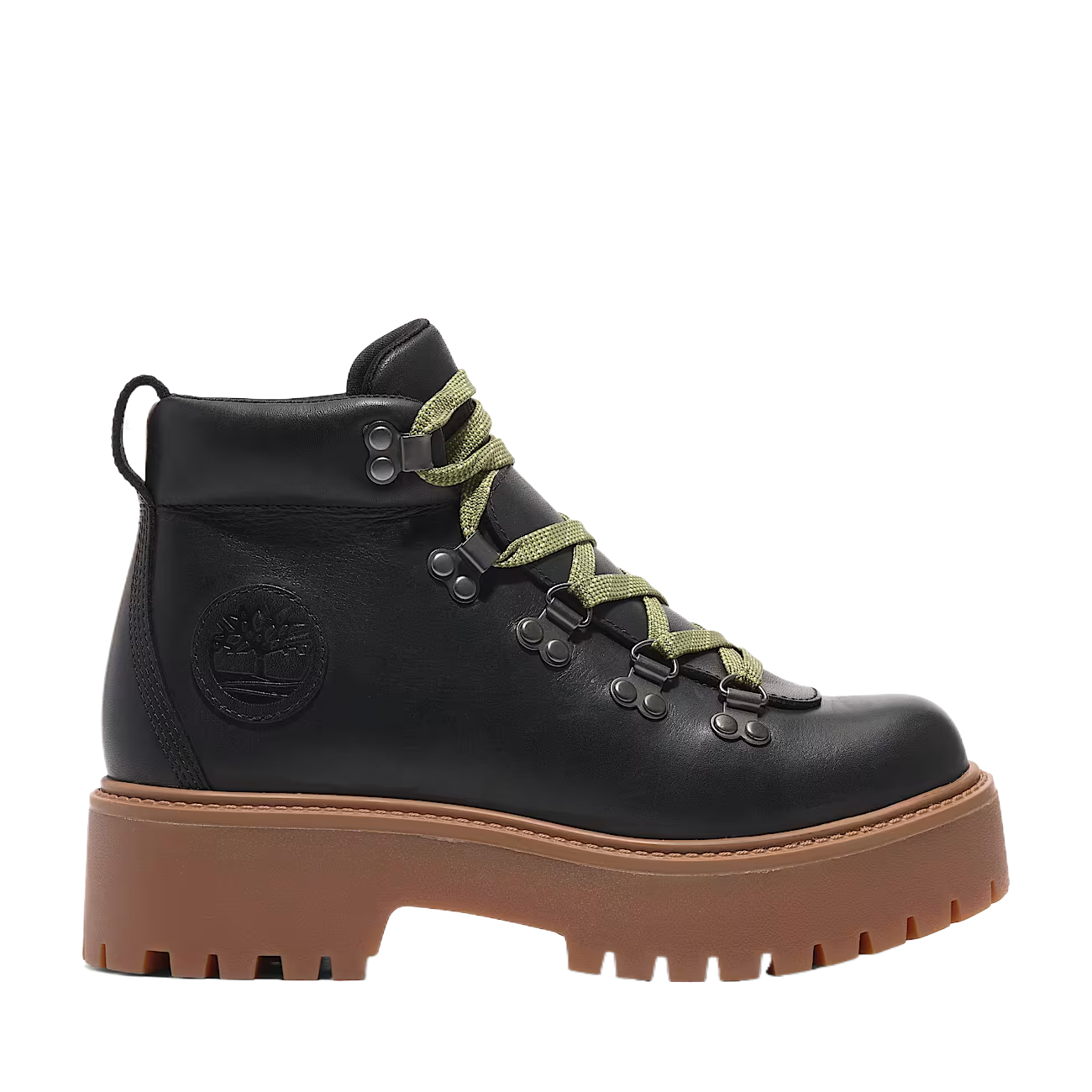 Timberland Stone Street Ankle Length Martin Boot Women's Black