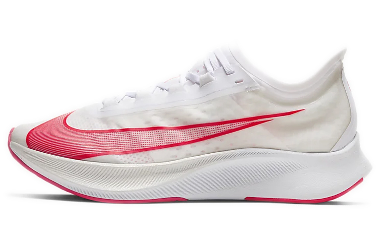 Nike Zoom Fly 3 White Laser Crimson