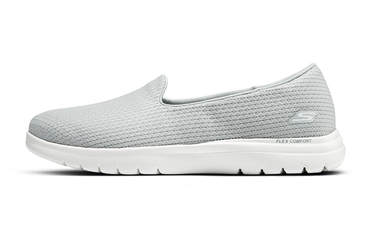 Skechers Cushioning Breathable Low-Top Casual Shoes Women's Gray