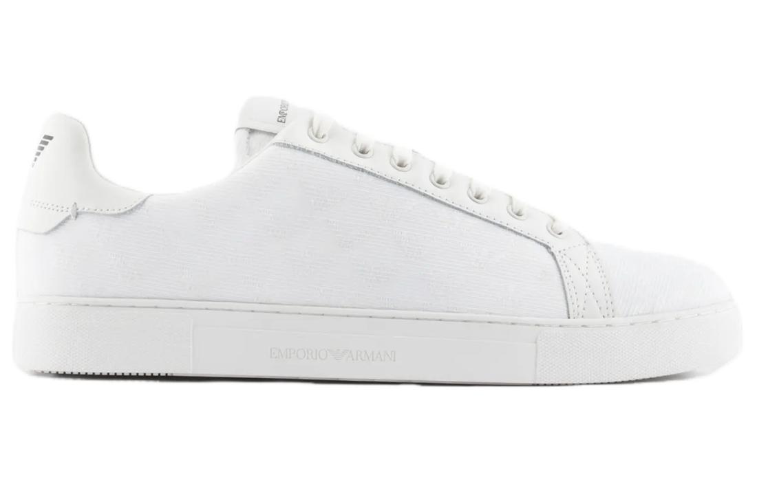 EMPORIO ARMANI Stylish Skateboarding Shoes Men's White купить в интернет-магазине Yoocart с быстрой доставкой по России.