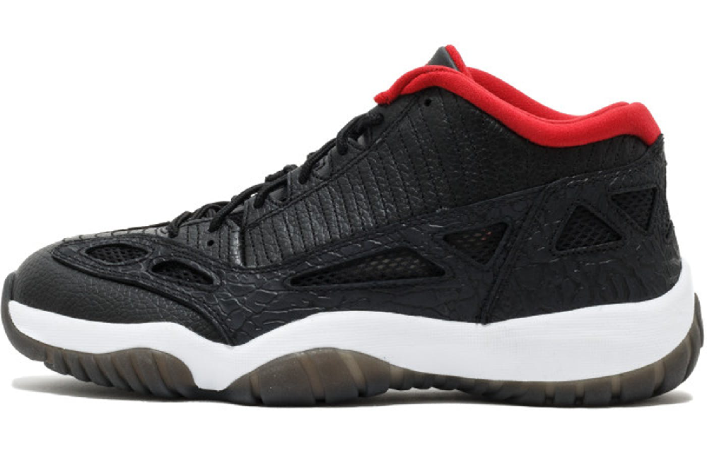JORDAN 11 Retro Low Ie Black Varsity Red 2011
