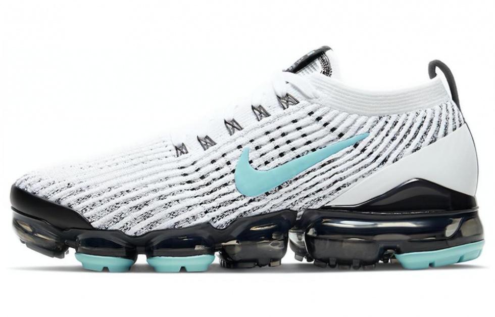 Nike Air VaporMax Flyknit 3 White Black Aurora Women's