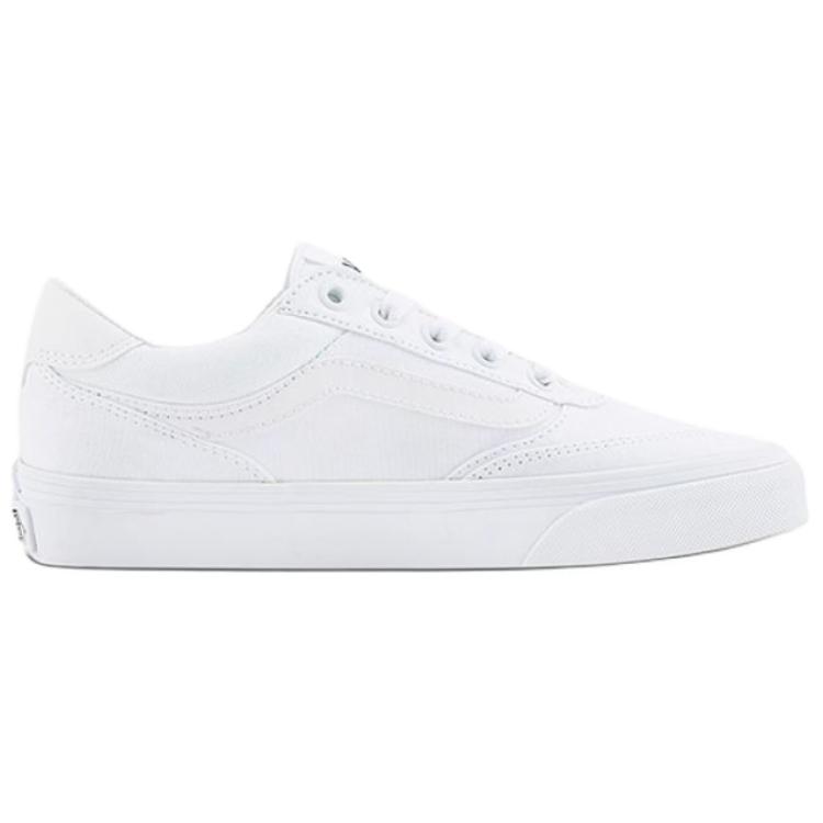 Vans Brooklyn LS Slip Resistant Abrasion Resistant Low top Skateboard Shoes Women's White