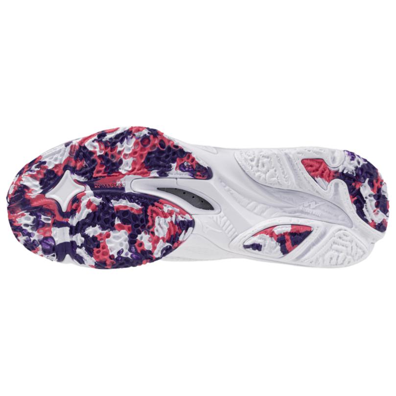 Mizuno Women's Wave Lightning Z8 'White Violet Indigo' Women's