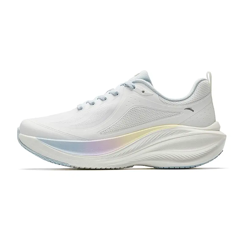 Anta Leaf 1.0 Slip Resistant Abrasion Resistant Low top Casual Running Shoes Women's Papyrus White