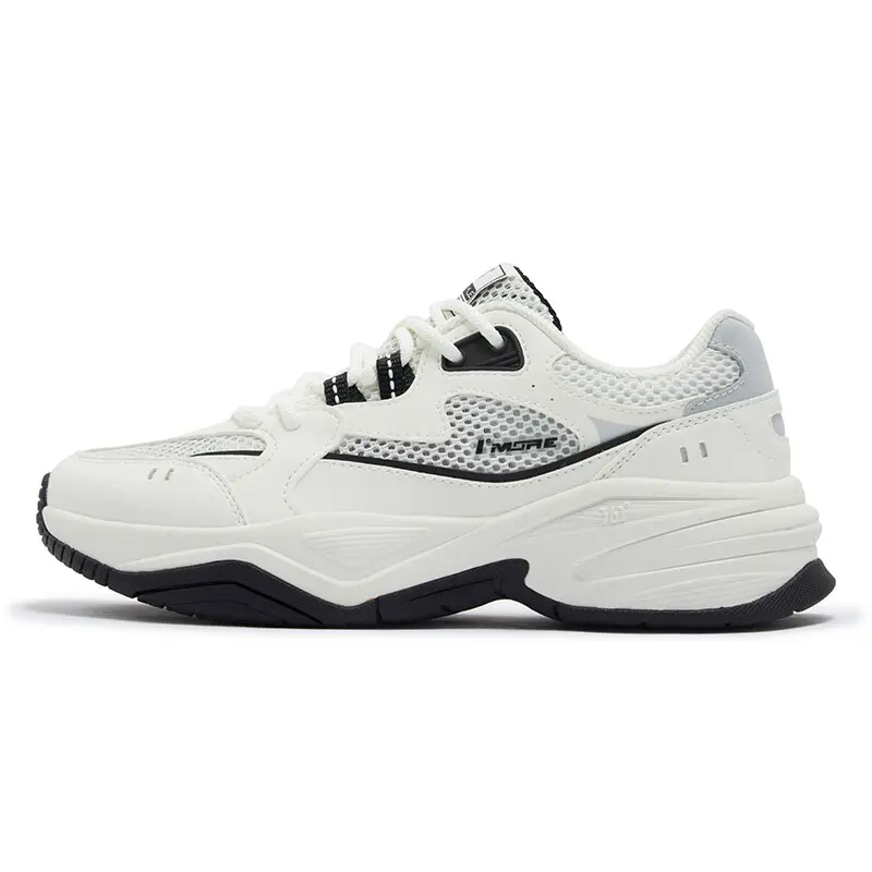 361° Sailing Series Breathable And Wear resistant Low Top Casual Running Shoes Women's Black White