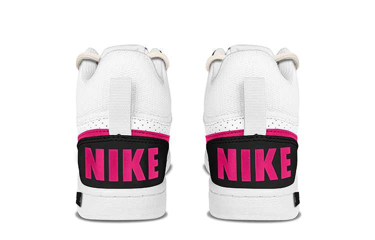 Nike Court Borough Low Mid Mid-Top Skateboard Shoes Men's Neon Pink купить в интернет-магазине Yoocart с быстрой доставкой по России.
