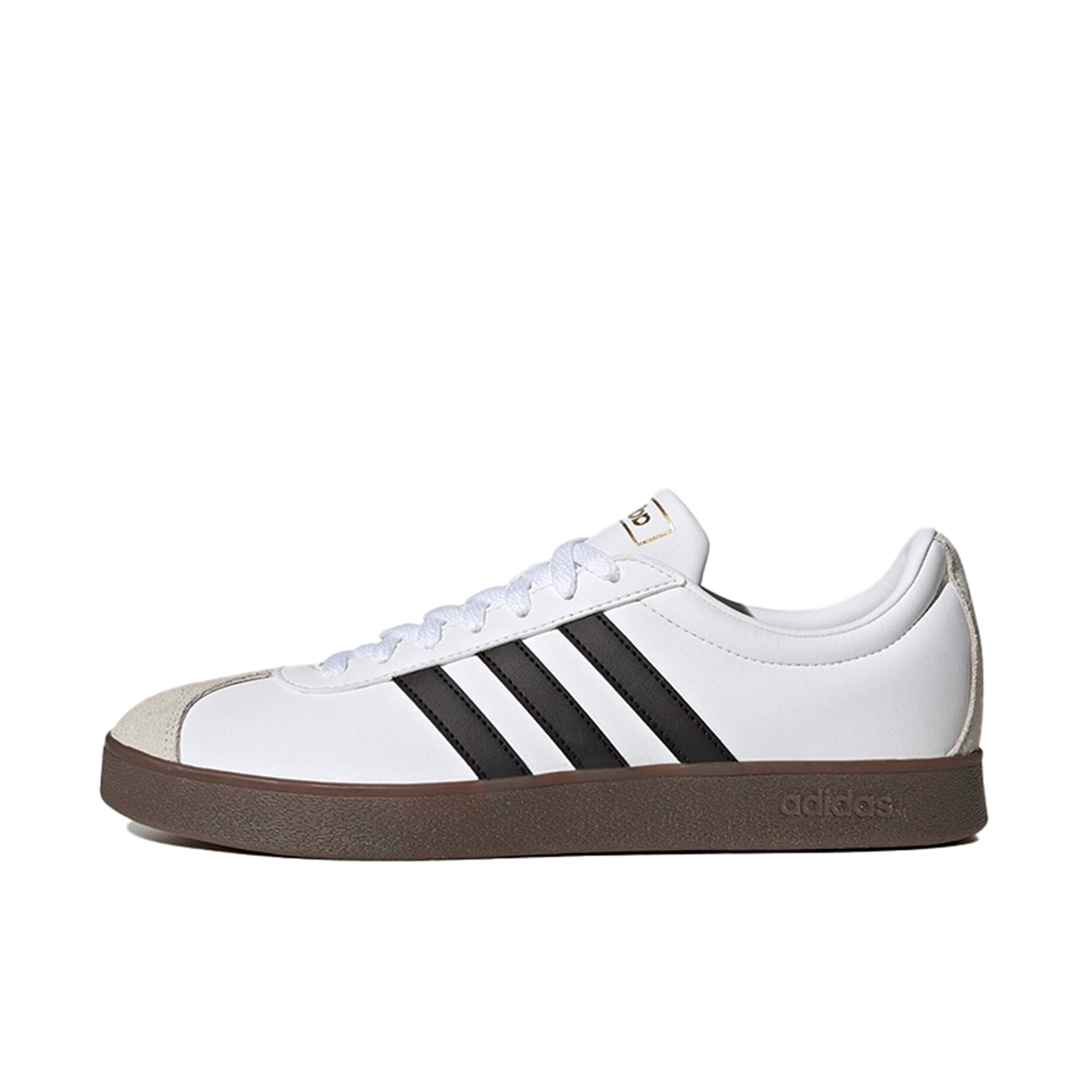 Adidas Neo VL Court 2.0 Anti Slip Wear Resistant Low Top Skateboard Shoes Women's Silver White купить в интернет-магазине Yoocart с быстрой доставкой по России.