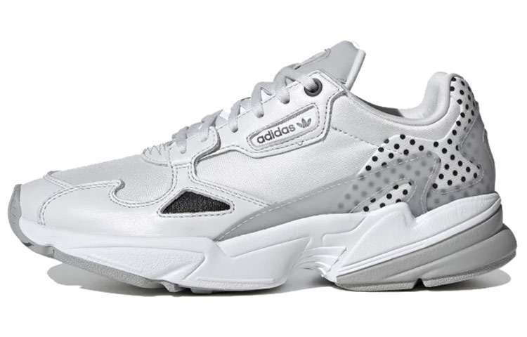 Adidas Falcon Crystal White Polka Dot Women's