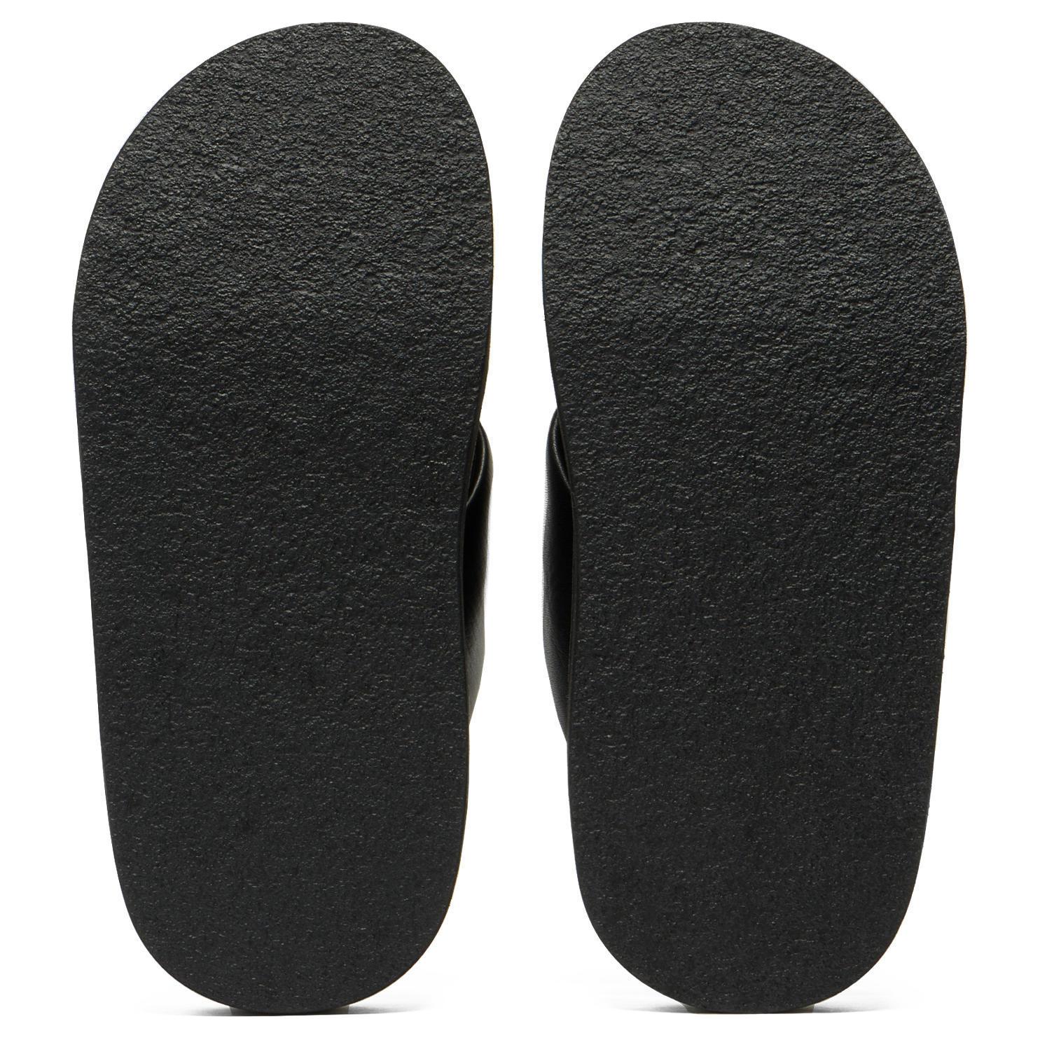 Onitsuka Tiger Slide Slippers Unisex Black Yellow купить в интернет-магазине Yoocart с быстрой доставкой по России.