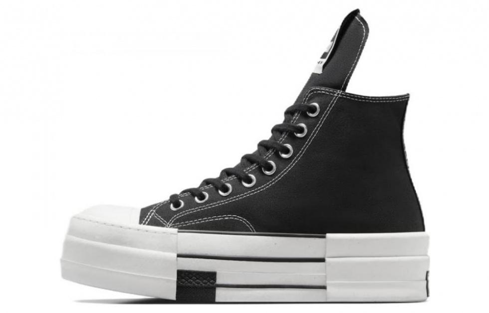 Converse Drkshdw Chuck Taylor All Star Dbl Drkstar Hi Rick Owens Drkstar Black