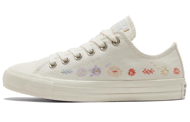 Chuck Taylor All Star Women's Converse Low 'Embroidered Floral Egret' Women's