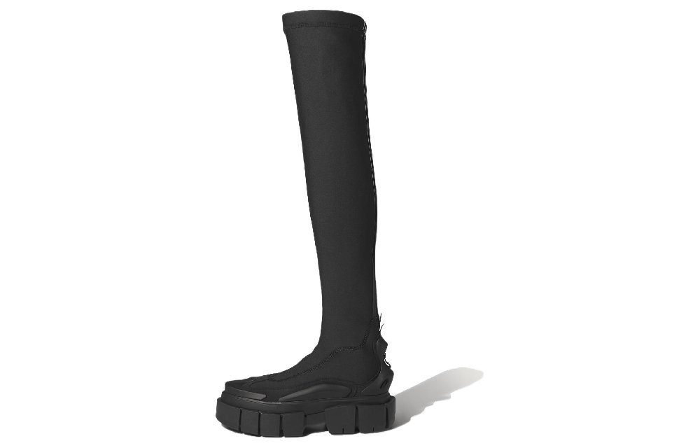 Adidas Originals Supersleek Long Boots X Ivy Park 'Noir' Women's