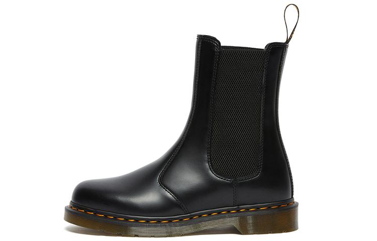 Dr. Martens 2976 Hi Smooth Leather Chelsea Boots 'Black' Women's