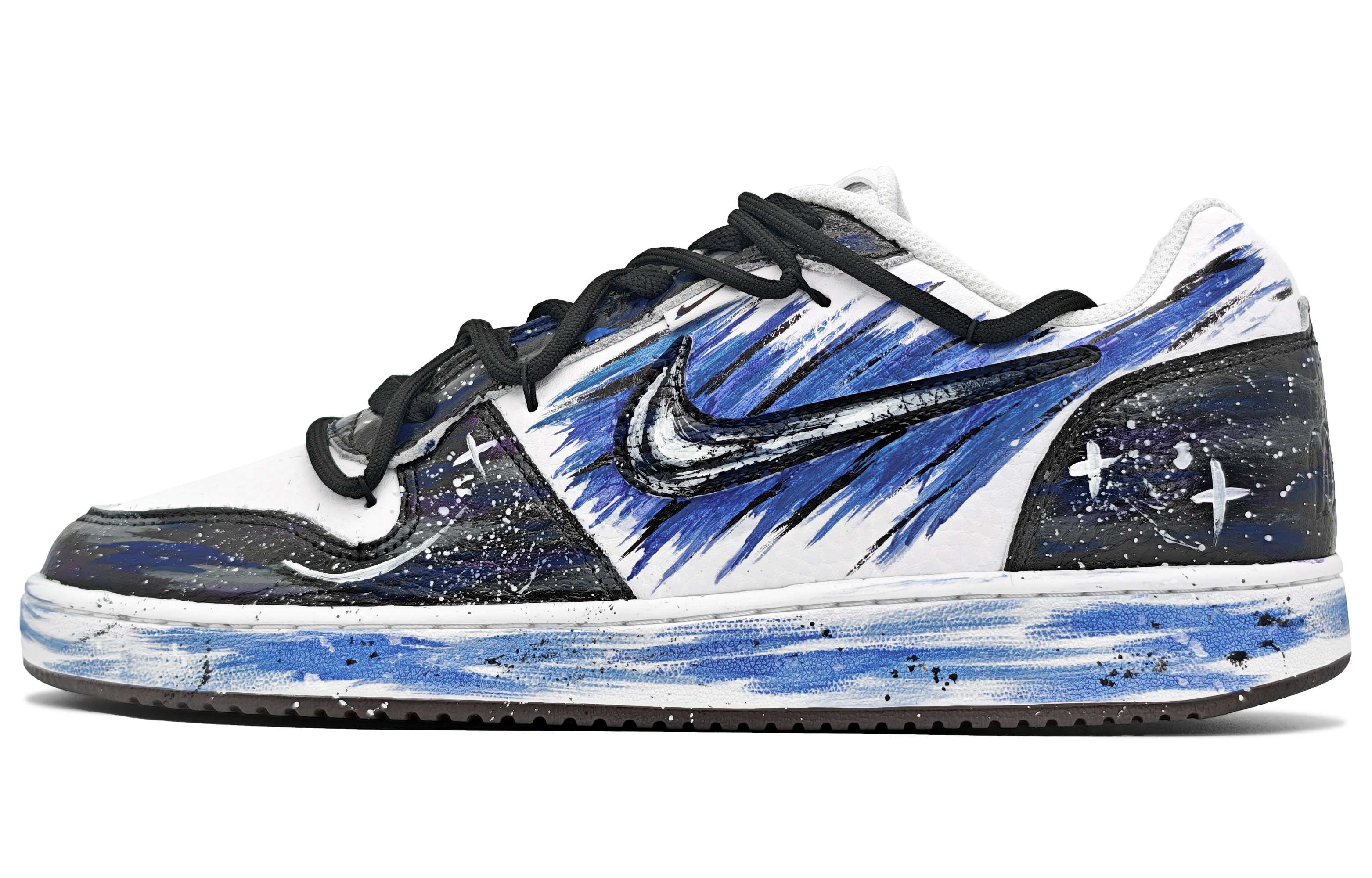 Nike EBERNON Abrasion Resistant Slip Resistant Low top Skateboard Shoes Men's