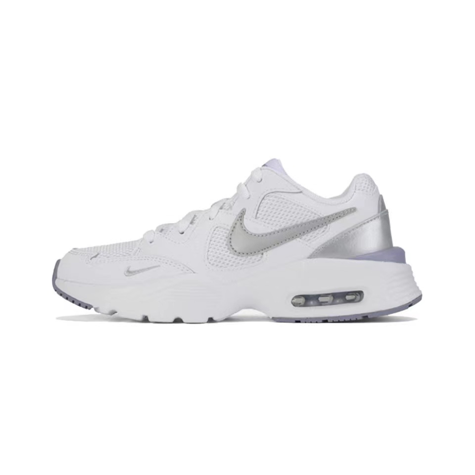 Nike Air Max Fusion Anti-Slip Wear-Resistant Low-Top Running Shoes Women's White Brown купить в интернет-магазине Yoocart с быстрой доставкой по России.