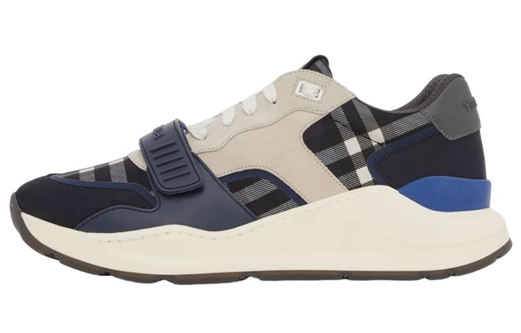Burberry Check Sneakers 'Dark Charcoal Blue'
