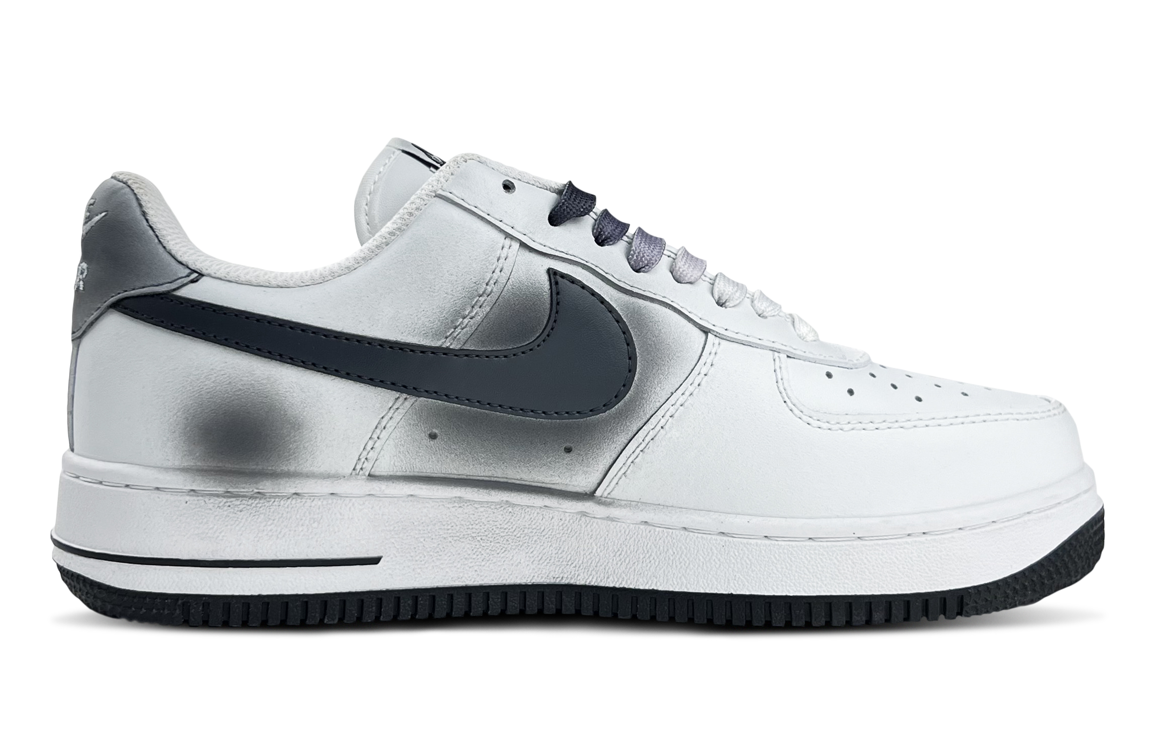 Nike Air Force 1 Palm Seal Journal Low Top Skateboard Shoes Men's White